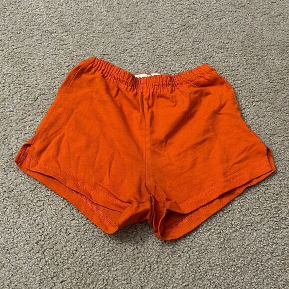 Tiny Orange Booty Shorts 🩳 - Picture 1 of 2